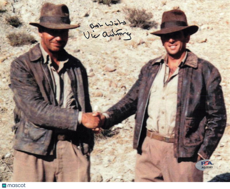 Vic Armstrong Signed 8x10 Photo PSA Autographed