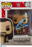 Drew McIntyre Signed Funko Pop #87 JSA WWE Autographed