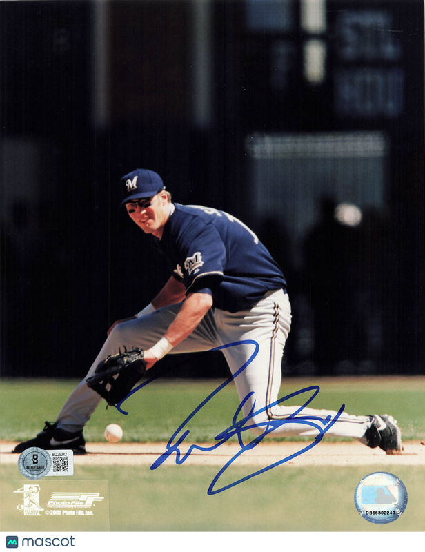 Richie Sexson Milwaukee Brewers Signed 8x10 Photo BAS