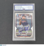 2023 Bowman Draft #BDC-21 Cade Kuehler Chrome signed card PSA Auto 10