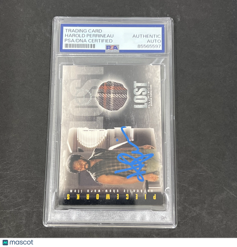 Harold Perrineau 2006 Inkworks #PW-4 Signed Card PSA 10 Autographed