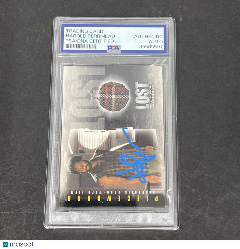 Harold Perrineau 2006 Inkworks #PW-4 Signed Card PSA 10 Autographed