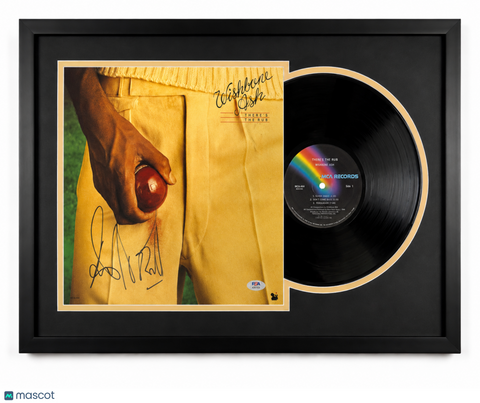 Laurie Wisefield Signed There's the Rub Framed Vinyl PSA Album Auth