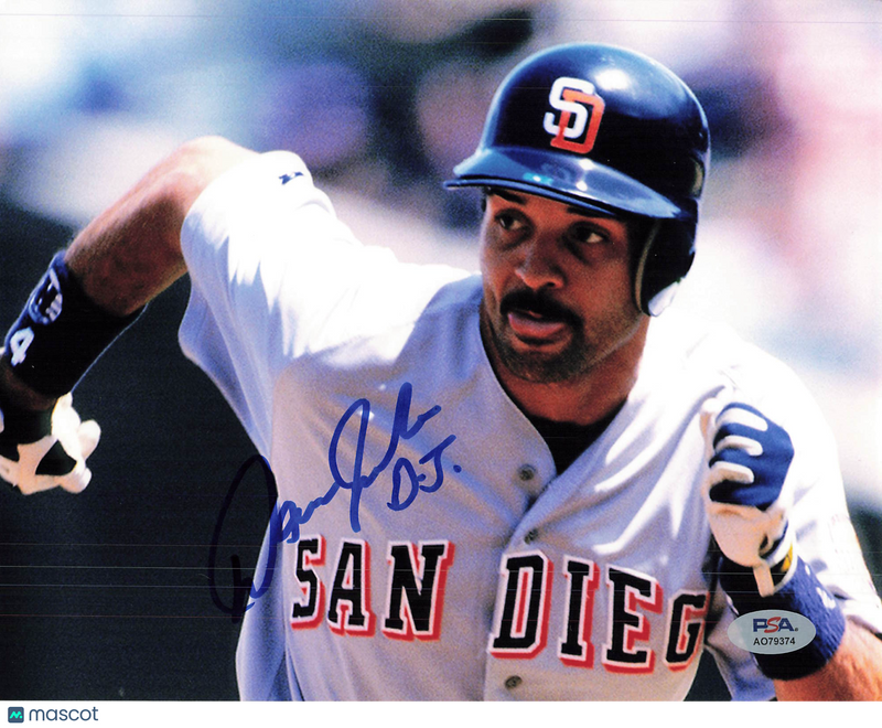 Darrin Jackson San Diego Padres Signed 8x10 Photo PSA