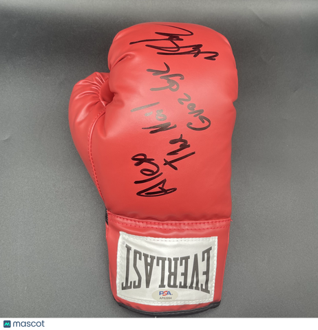 Oleksandr Gvozdyk "The Nail" Signed Boxing Glove PSA Autographed
