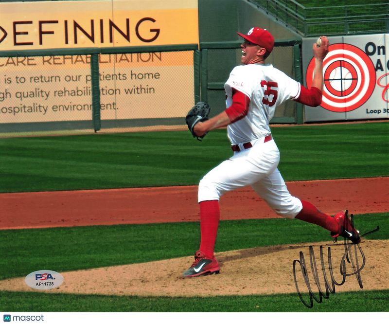 Alen Hanson Oklahoma Sooners Signed 8x10 Photo PSA