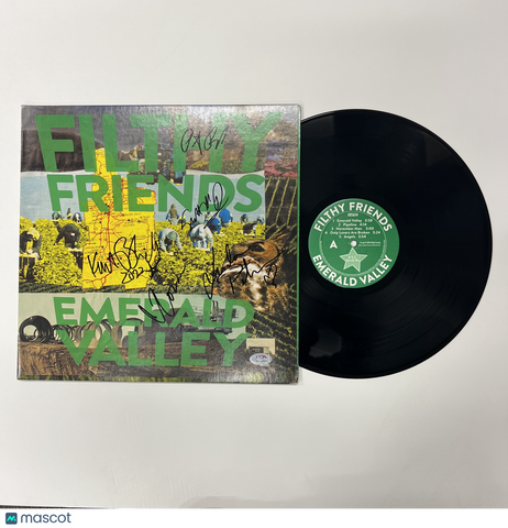 Filthy Friends Signed Emerald Valley Vinyl PSA