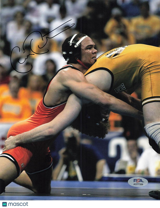 Chris Pendleton Signed Wrestling 8x10 Photo PSA Autographed