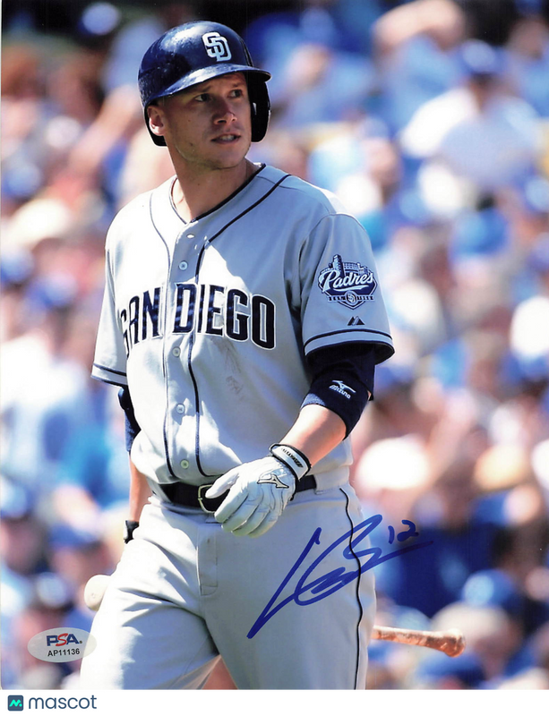Clint Barmes San Diego Padres Signed 8x10 Photo PSA