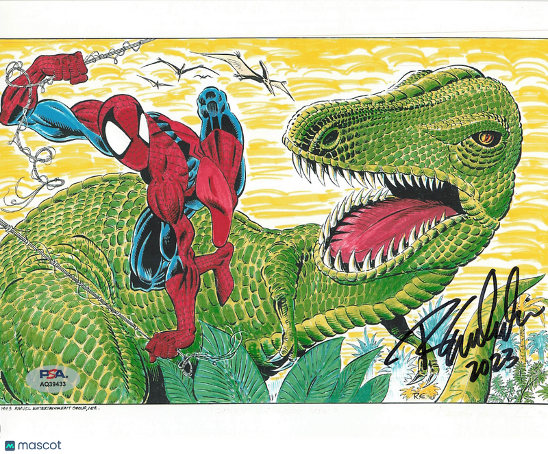 Randy Emberlin Signed 8x10 The Amazing Spider-Man Photo PSA Autographed