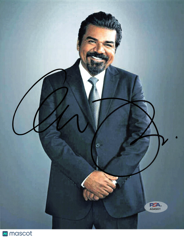 George Lopez Signed 8x10 Photo PSA Autographed