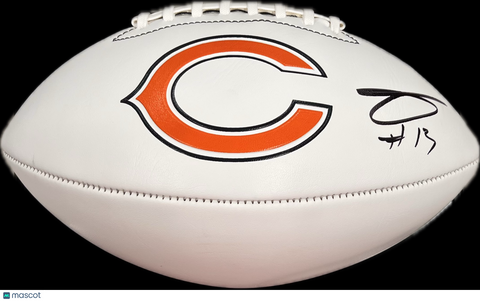 Zavion Thomas Chicago Bears Signed Football PSA Autographed