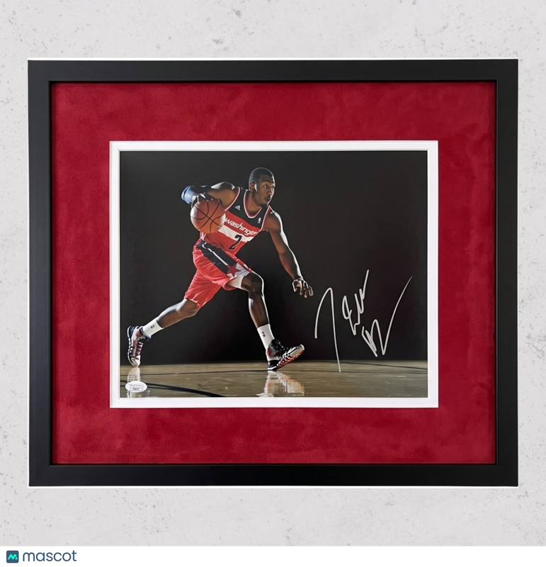 John Wall Washington Wizards Signed Basketball 11x14 Custom Framed Photo JSA