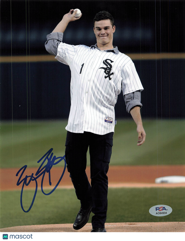 Zack Burdi Chicago White Sox Signed 8x10 Photo PSA