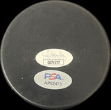 Grant Fuhr signed Hockey Puck PSA Kings/Oilers Autographed