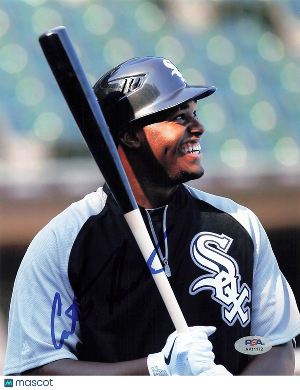Courtney Hawkins Chicago White Sox Signed 8x10 Photo PSA