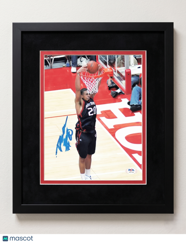 Diamon Simpson Saint Mary's Gaels Signed Basketball 8x10 Custom Framed Photo PSA