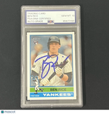 2025 Topps Heritage #406 Ben Rice Signed Rookie Card PSA Auto 10 New York Yankee
