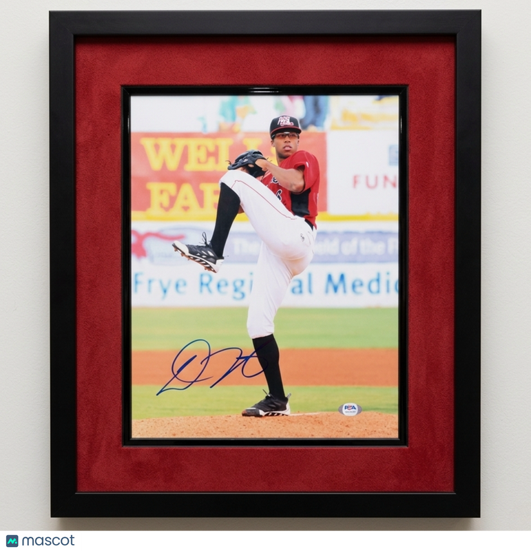 Dillon Tate Baltimore Orioles Signed 11x14 Custom Framed Photo PSA