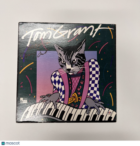 Tom Grant Signed Tom Grant (Self-Titled) Vinyl Album PSA Autographed