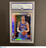 2025 Topps Chrome#181 Isaiah Hartenstein Signed Card PSA Oklahoma City Thunder