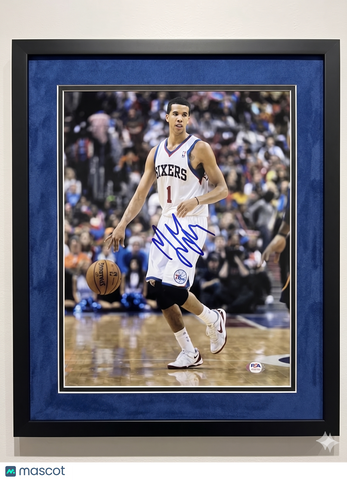 Michael Carter-Williams Philadelphia 76ers Signed 11x14 Custom Framed Photo PSA