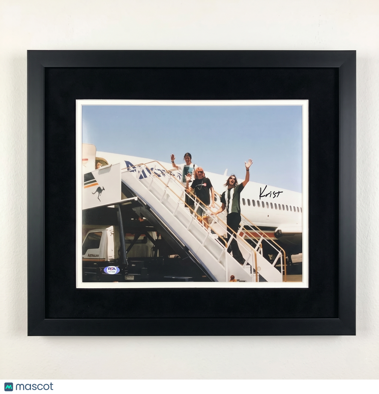 Krist Novoselic Signed 11x14 Custom Framed Photo PSA/DNA autographed