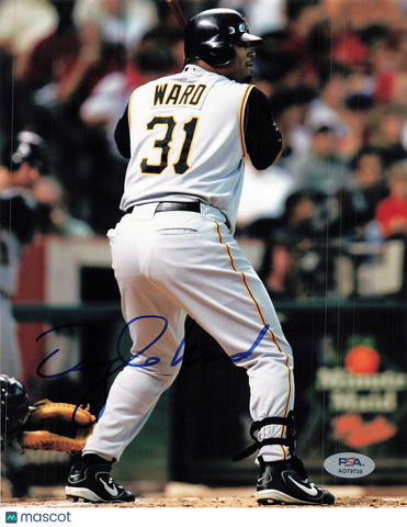 Daryle Ward Pittsburgh Pirates Signed 8x10 Photo PSA