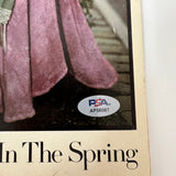 Judy Collins Signed Vinyl Cover PSA/DNA Autographed So Early In The Spring
