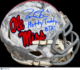 Trinidad Chambliss Signed Ole Miss Rebels Football Mini Helmet BAS Autographed