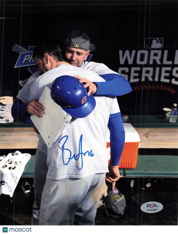 Brandon Hyde Chicago Cubs Signed 8x10 Photo PSA