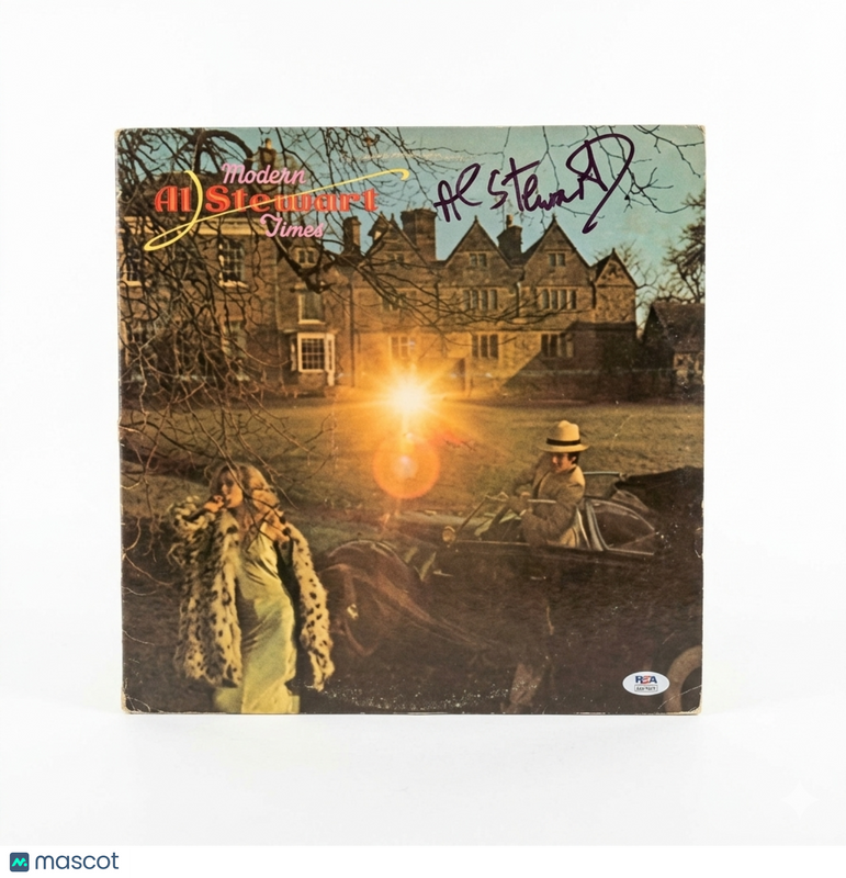 Al Stewart  Signed Modern Times Vinyl PSA Album Autographed