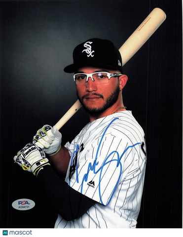 Yolmer Sanchez Chicago White Sox Signed 8x10 Photo PSA
