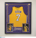Lamar Odom Signed Jersey JSA Los Angeles Lakers Autographed