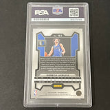 2023-24 Panini Prizm #163 Dereck Lively II Rookie signed card PSA Mavericks