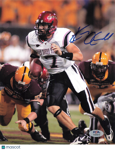 Kevin O'Connell Signed San Diego State Aztecs Football 8x10 Photo PSA Auto
