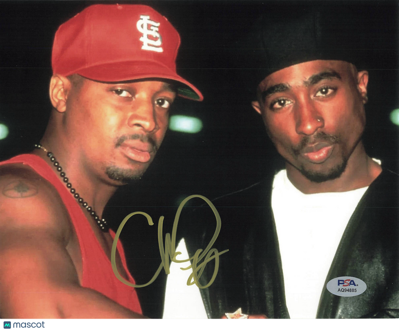 Chuck D signed 8x10 Photo PSA Autographed