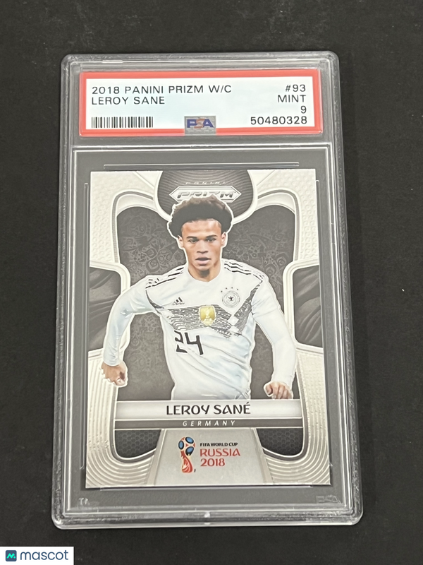 2018 Panini Prizm World Cup #93 Leroy Sane PSA 9
