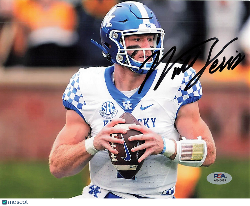 Will Levis Signed Kentucky Wildcats Football 8x10 Photo PSA Autographed