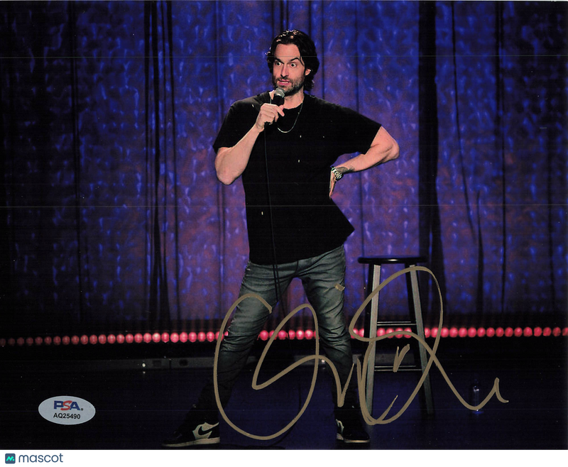 Chris D'Elia Signed 8x10 Photo PSA Autographed