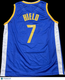 Buddy Hield Signed Golden State Warriors Jersey PSA