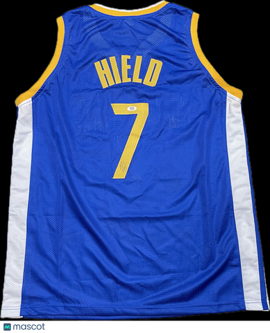 Buddy Hield Signed Golden State Warriors Jersey PSA