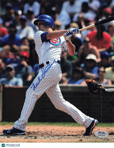 Josh Vitters Chicago Cubs Signed 8x10 Photo PSA
