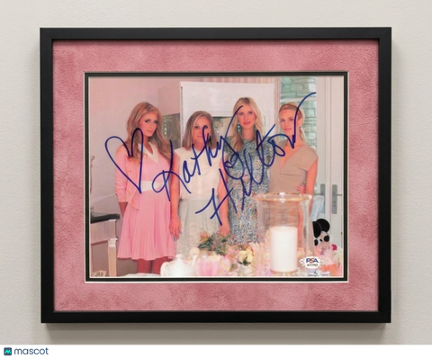 Kathy Hilton Signed 8x10 Custom Framed Photo PSA Autographed