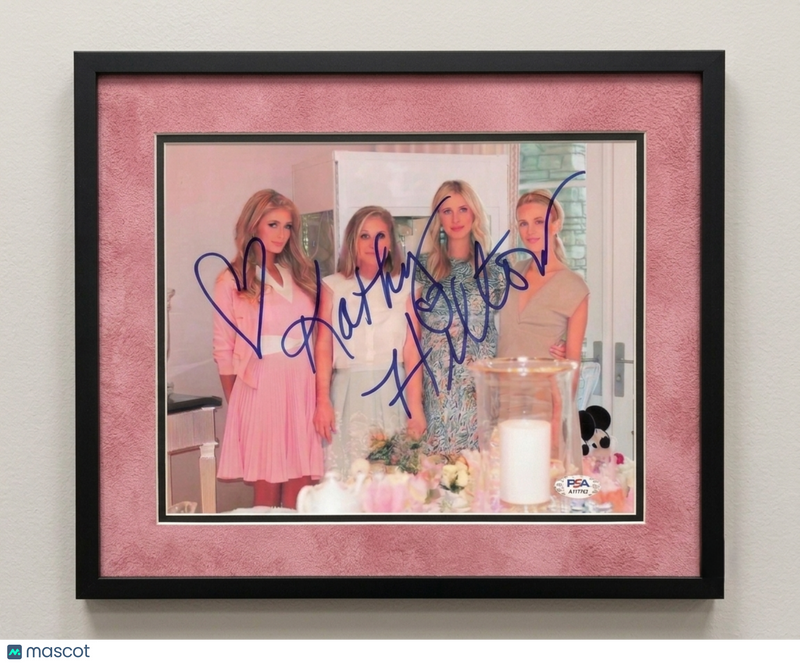 Kathy Hilton Signed 8x10 Custom Framed Photo PSA Autographed