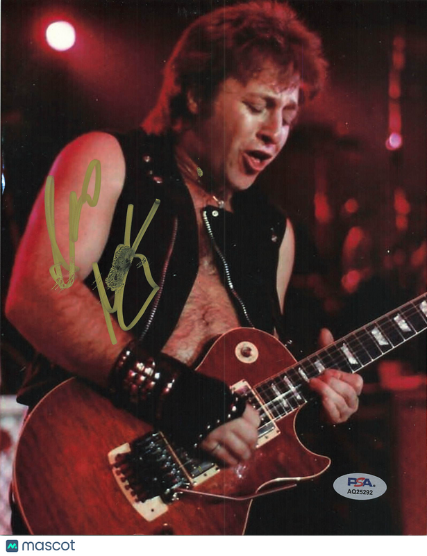 Aldo Nova Signed 8x10 Photo PSA Autographed