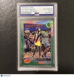 2019-20 Panini NBA Hoops#294 Anthony Davis Signed Card Auto PSA Slabbed Lakers