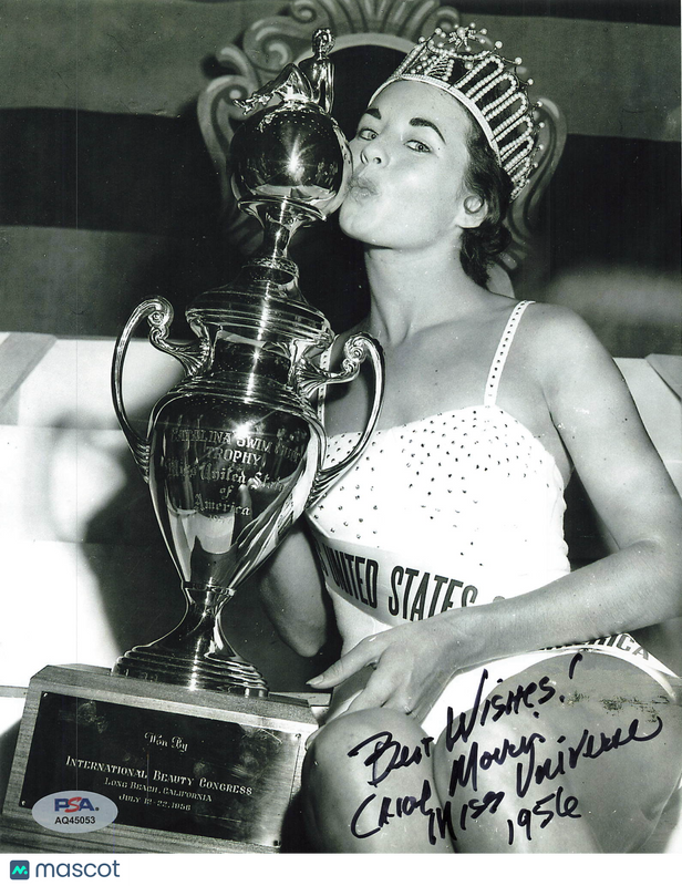 Carol Morris Signed 8x10 Photo PSA Autographed