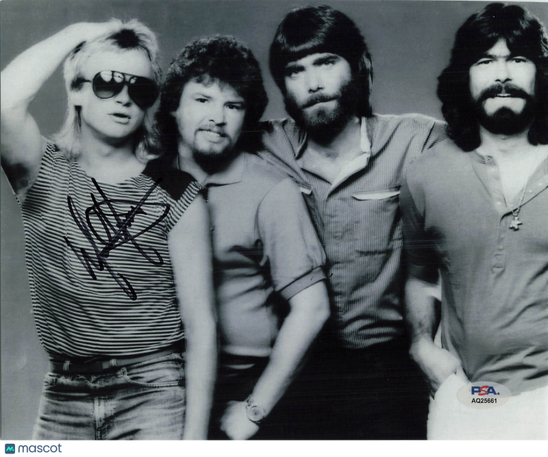 Mark Herndon 8x10 Photo PSA Autographed