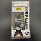 Ian McDiarmid signed Funko Pop #614 PSA Encapsulated Autographed